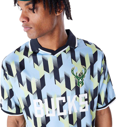 Dres New Era Milwaukee Bucks Patterned Soccer Jersey Rôznofarebný | 60565026-60565026, 2
