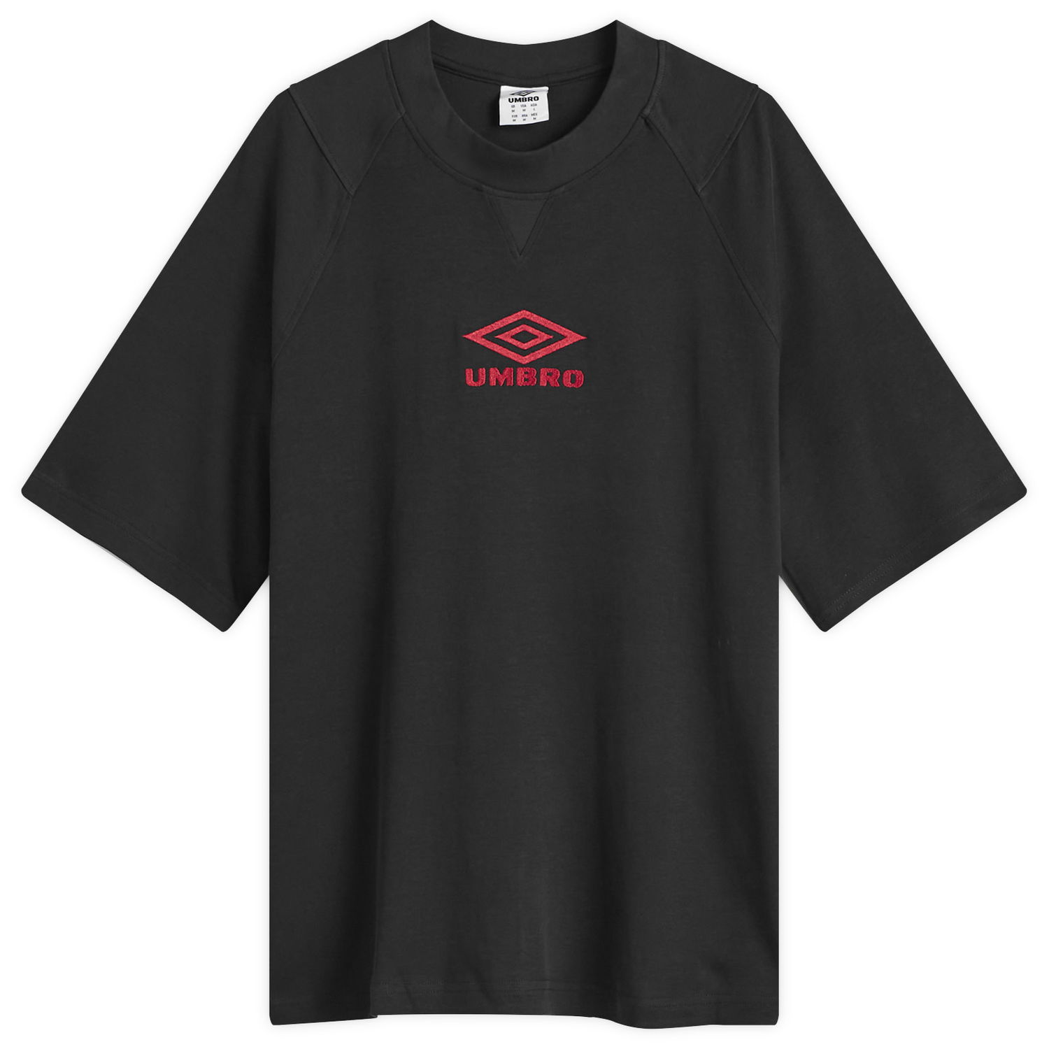 Tričko Umbro Iconic Boxy T-Shirt Čierna | 66710U-NCM, 1