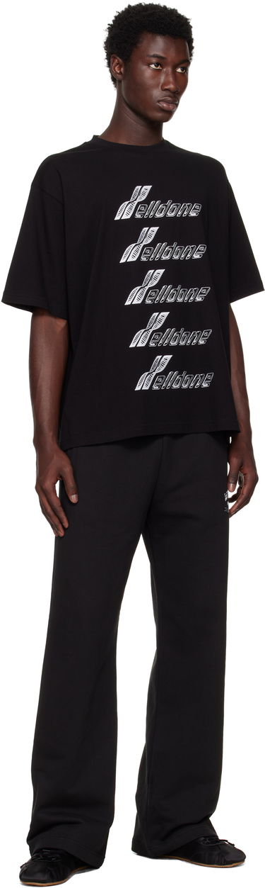 Tepláky We11done We11done Collegiate Sweatpants Čierna | WD-TA2-25-706-U-BK, 3
