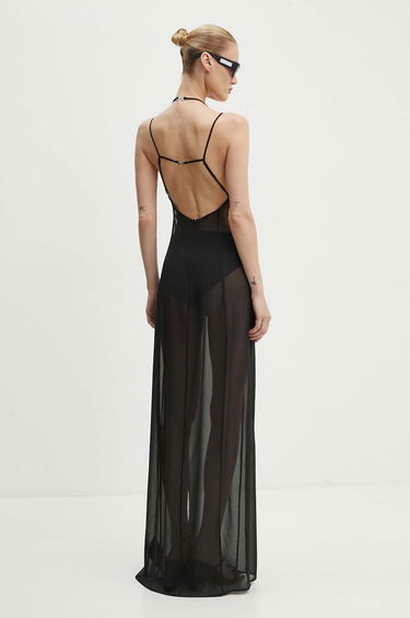 Šaty HELIOT EMIL Sheer Maxi Dress Čierna | PREAW24.W.11.058.BLK01, 2