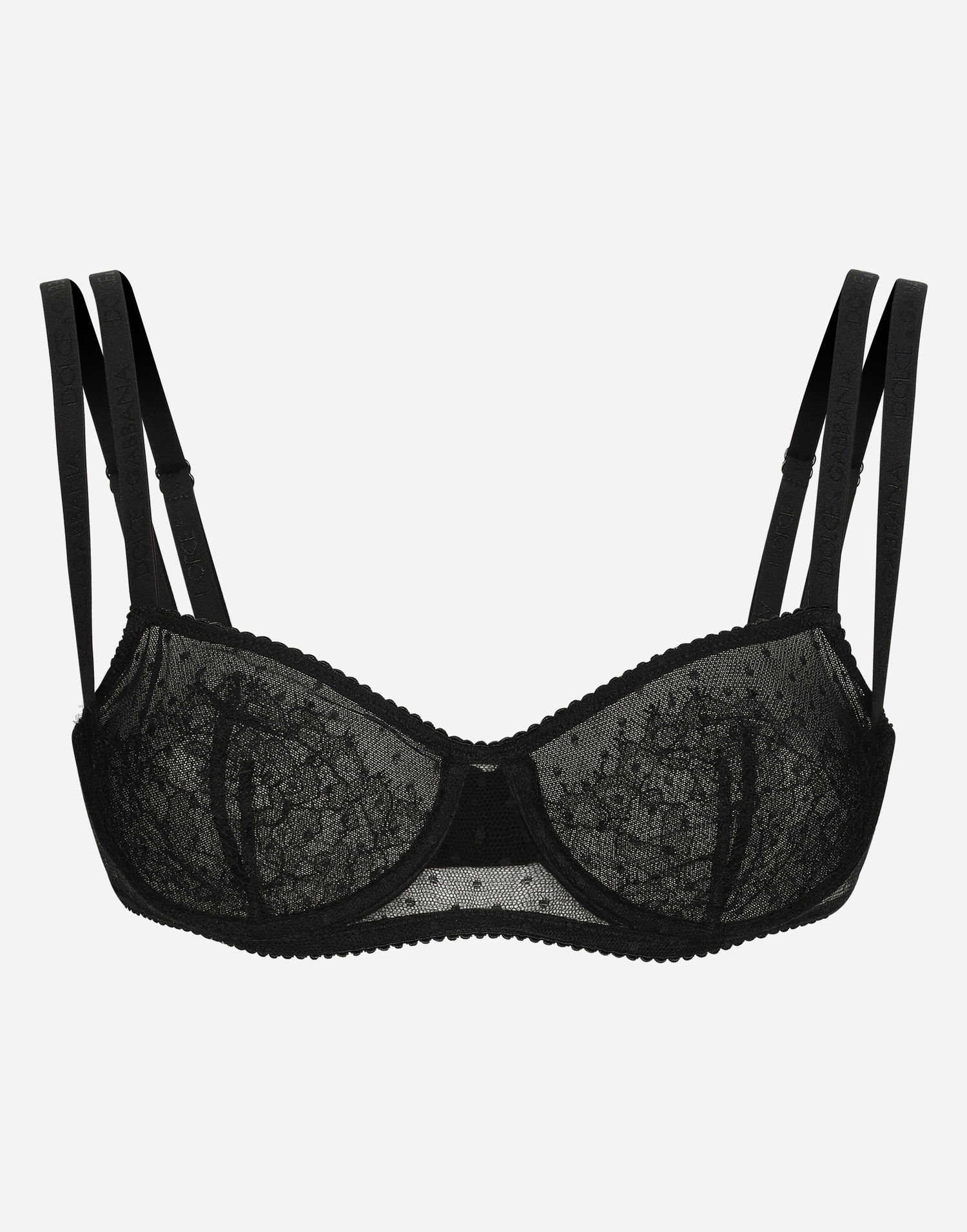 Podprsenka Dolce & Gabbana Dolce & Gabbana Lace Underwire Bra Čierna | O1C59TONO73N0000, 0