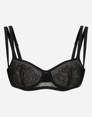Podprsenka Dolce & Gabbana Dolce & Gabbana Lace Underwire Bra Čierna | O1C59TONO73N0000, 0