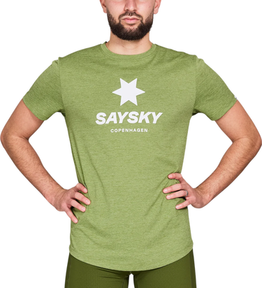 Tričko Saysky Saysky Logo Combat Pro T-Shirt Zelené | nmrss30c3009, 0