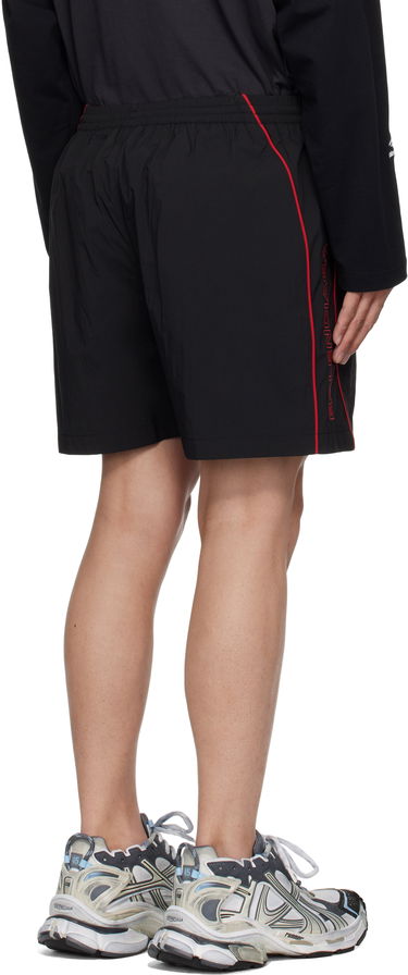 Šortky Balenciaga Balenciaga Washed Tracksuit Shorts Čierna | 814568TRO32, 2