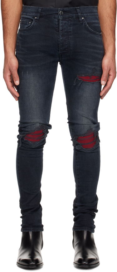 Džínsy AMIRI Indigo Ultrasuede MX1 Jeans Navy | AMDNSY1099, 0