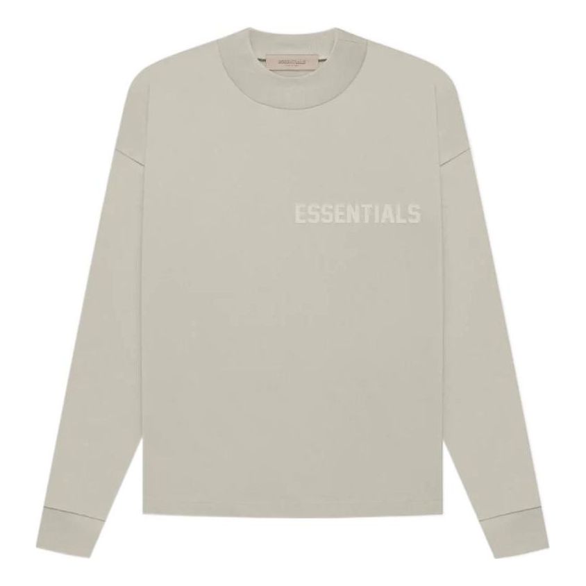 Sveter Fear of God Essentials Smoke Logo Long Sleeve T-Shirt Zelené | ESSLTLE2011MJ, 0