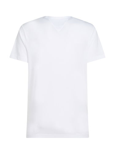 Tričko Tommy Hilfiger Tommy Hilfiger Logo Crew Neck T-Shirt Biela | MW0MW38621YBR, 5