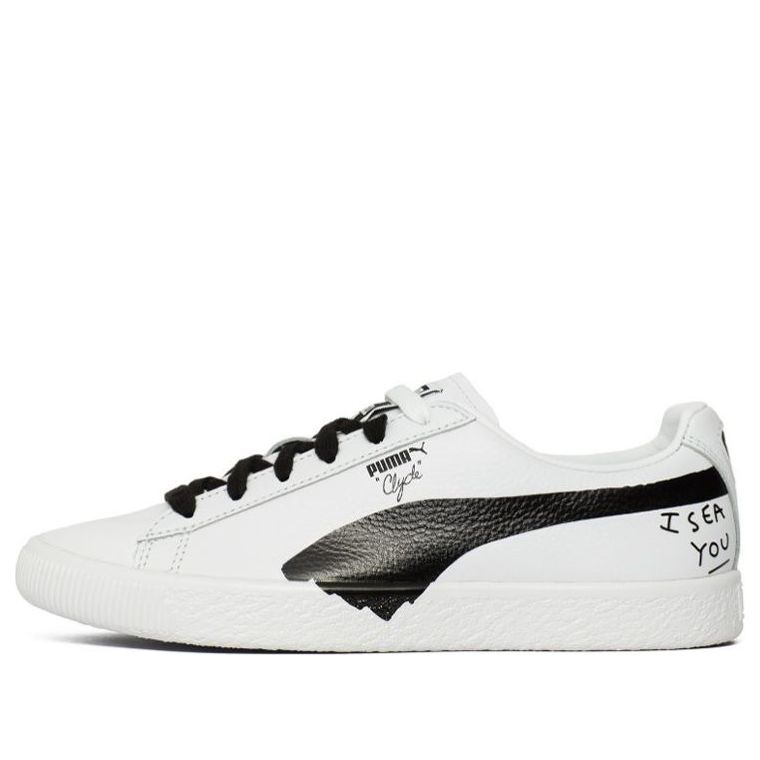 Tenisky a topánky Puma Shantell Martin Clyde 'Hand Drawn Scribble' Biela | 365894-01