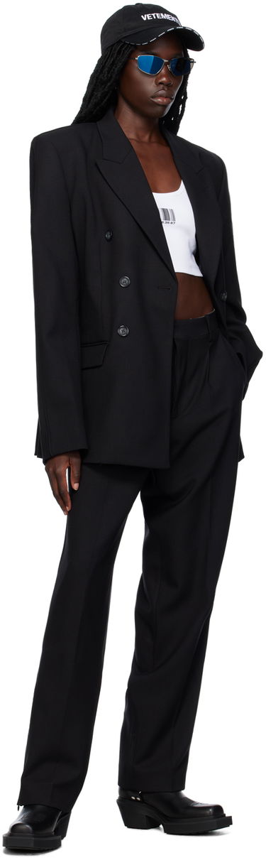 Nohavice VETEMENTS VTMNTS Tailored Trousers Čierna | VL18PA120B, 3