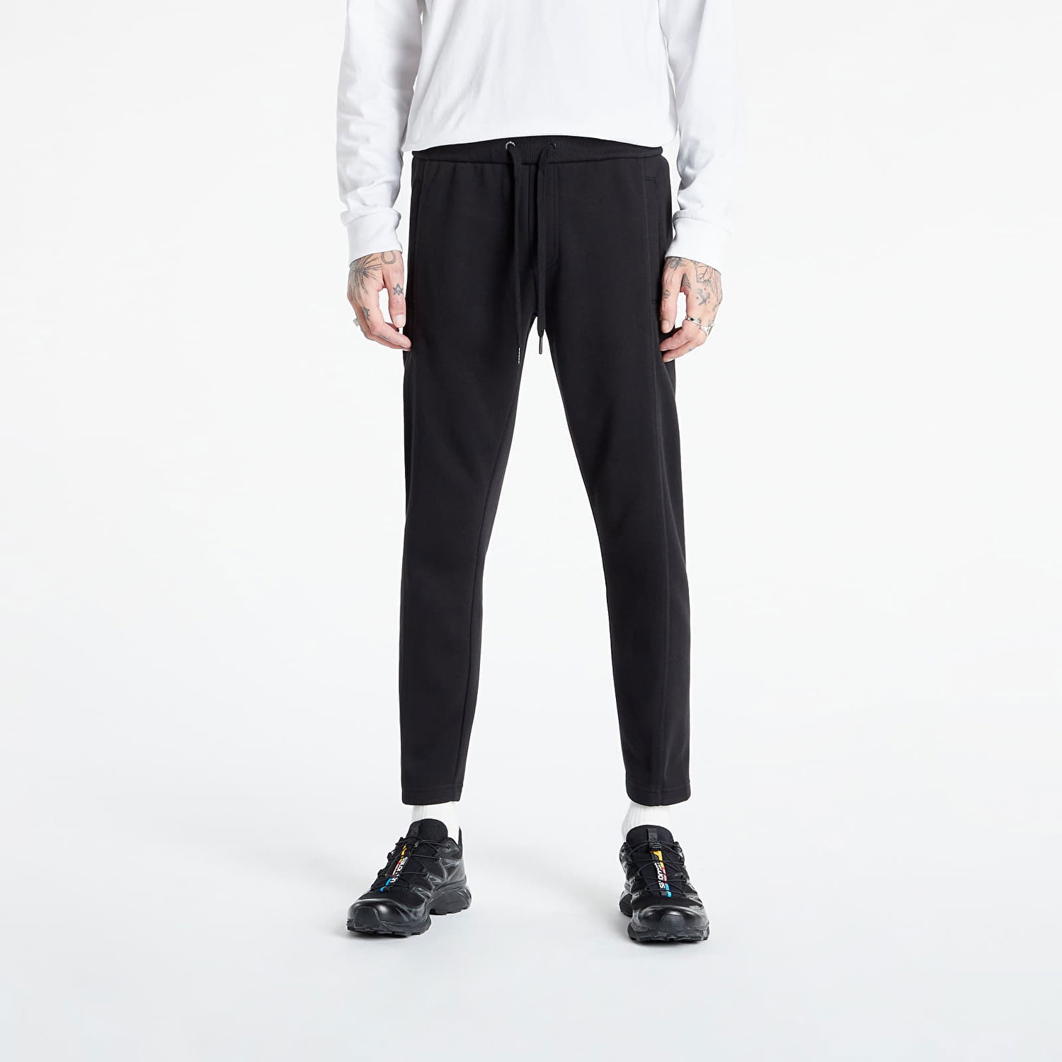 Tepláky CALVIN KLEIN Jeans Micro Flock Box Hwk Pants Ck Čierna | J30J318599 BEH, 0