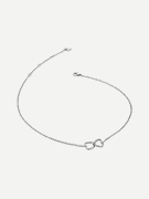 Silver Double Heart Necklace