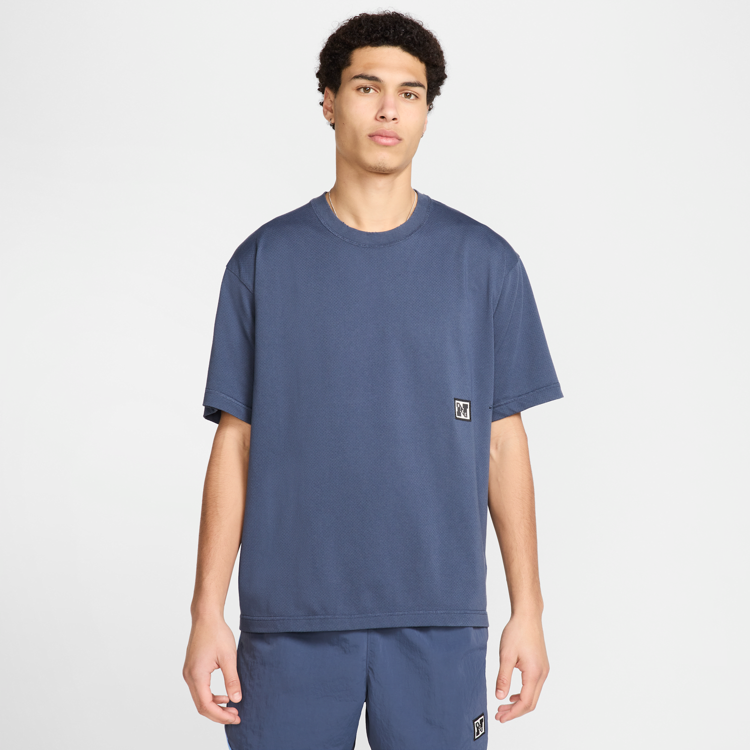 Tričko Nike Nike Gym Heritage Dri-FIT Fitness T-Shirt Modrá | HJ3126-437, 1