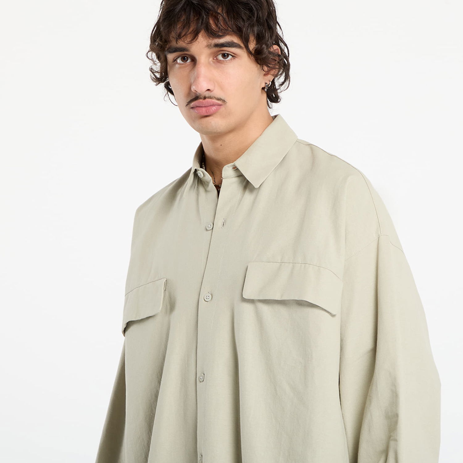 Košeľa Fear of God Fear of God Essentials Oxford Shirt Béžová | 186SP254426F-659, 1