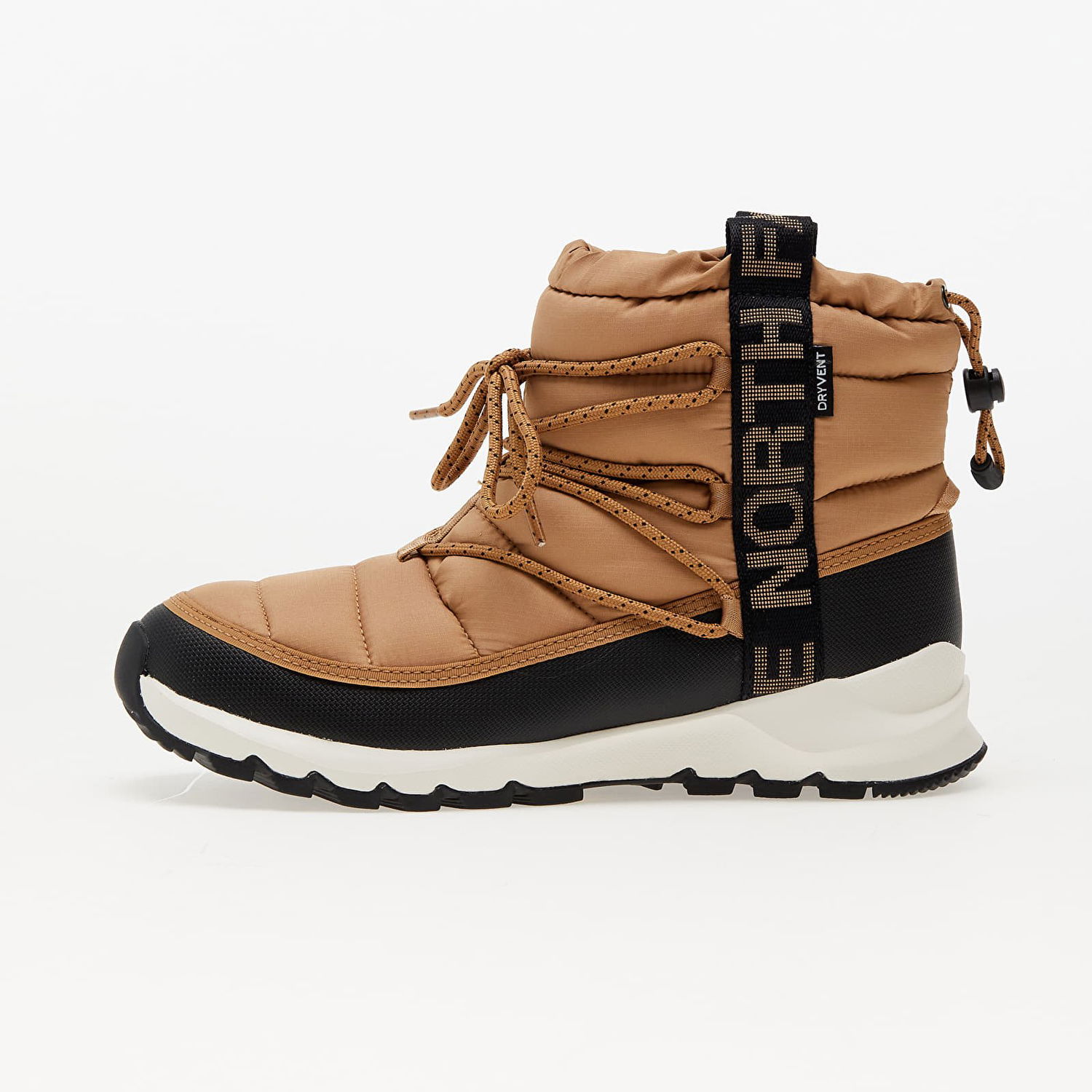 Tenisky a topánky The North Face Thermoball Lace Up Wp Beige, Women's high-top trainers Béžová | NF0A5LWDKOM1, 0