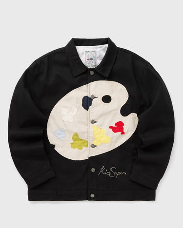 Bunda KidSuper KidSuper Studios Paint Palette Twill Jacket Čierna | AW24-OW-43, 0