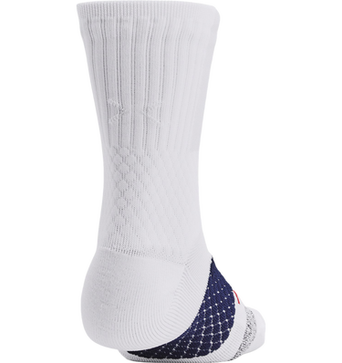 Ponožky Under Armour Project Rock Playmaker Mid Crew Socks Biela | 1376231-100, 2