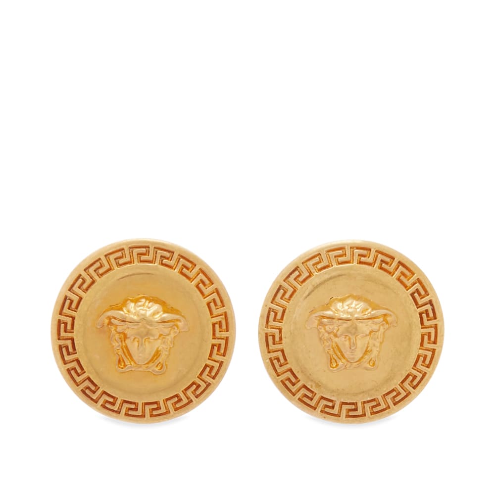 Náušnice Versace Medusa Head Earrings Metalická | DG2H765-DJMT-KOT, 0