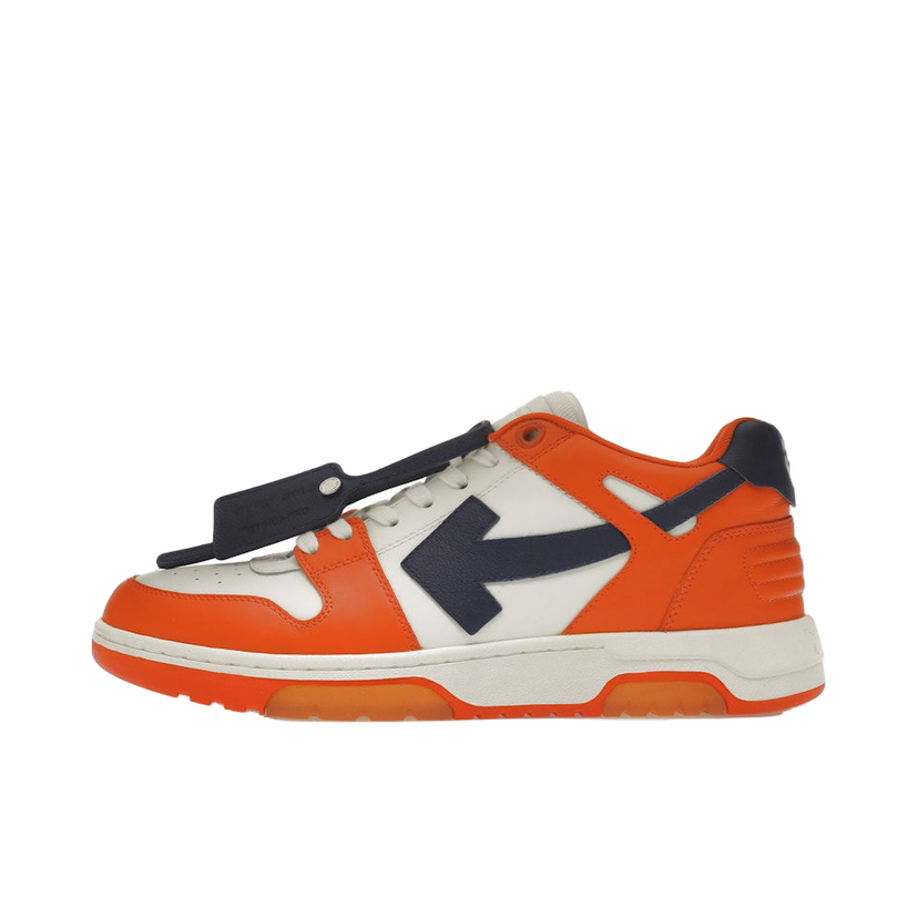 Tenisky a topánky Off-White Out Of Office OOO Low Tops White Orange Blue Oranžová | OMIA189F21LEA0022045