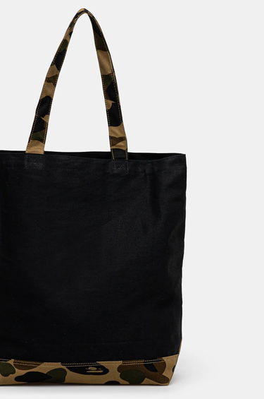 Tote bag BAPE A BATHING APE 1St Camo Ape Head Tote Bag Black Universal Čierna | 001BAK801009M BLK, 4