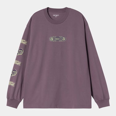 Tričko Carhartt WIP Carhartt WIP 3 One 3 Long Sleeve T-Shirt Fialová | I035504_9, 3