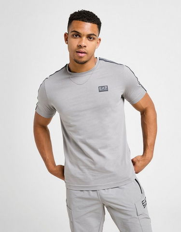 Tričko Emporio Armani Emporio Armani 7 Tape Badge T-Shirt Šedá | AF132447M001151U8062, 1