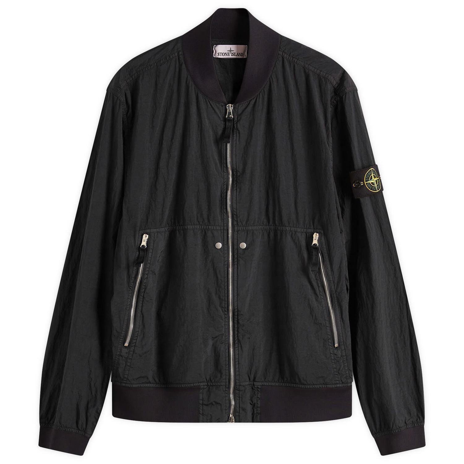 Bomber bunda Stone Island Nylon Metal Watro-TC ECONYL Bomber Jacket, Size Large Čierna | K1S154100019-V0029, 1