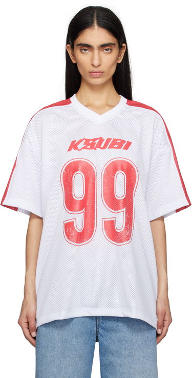 Dres Ksubi Ksubi Stinger Moto Boyfriend T-Shirt Biela | WSP25TE012, 0
