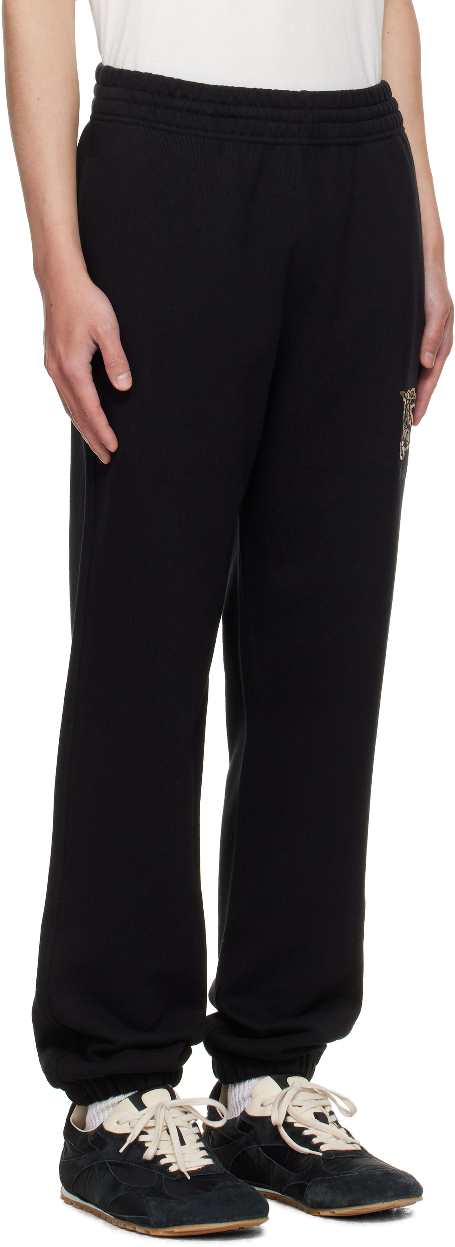 Tepláky Burberry Burberry Cotton Jogging Sweatpants Čierna | 8116095, 1