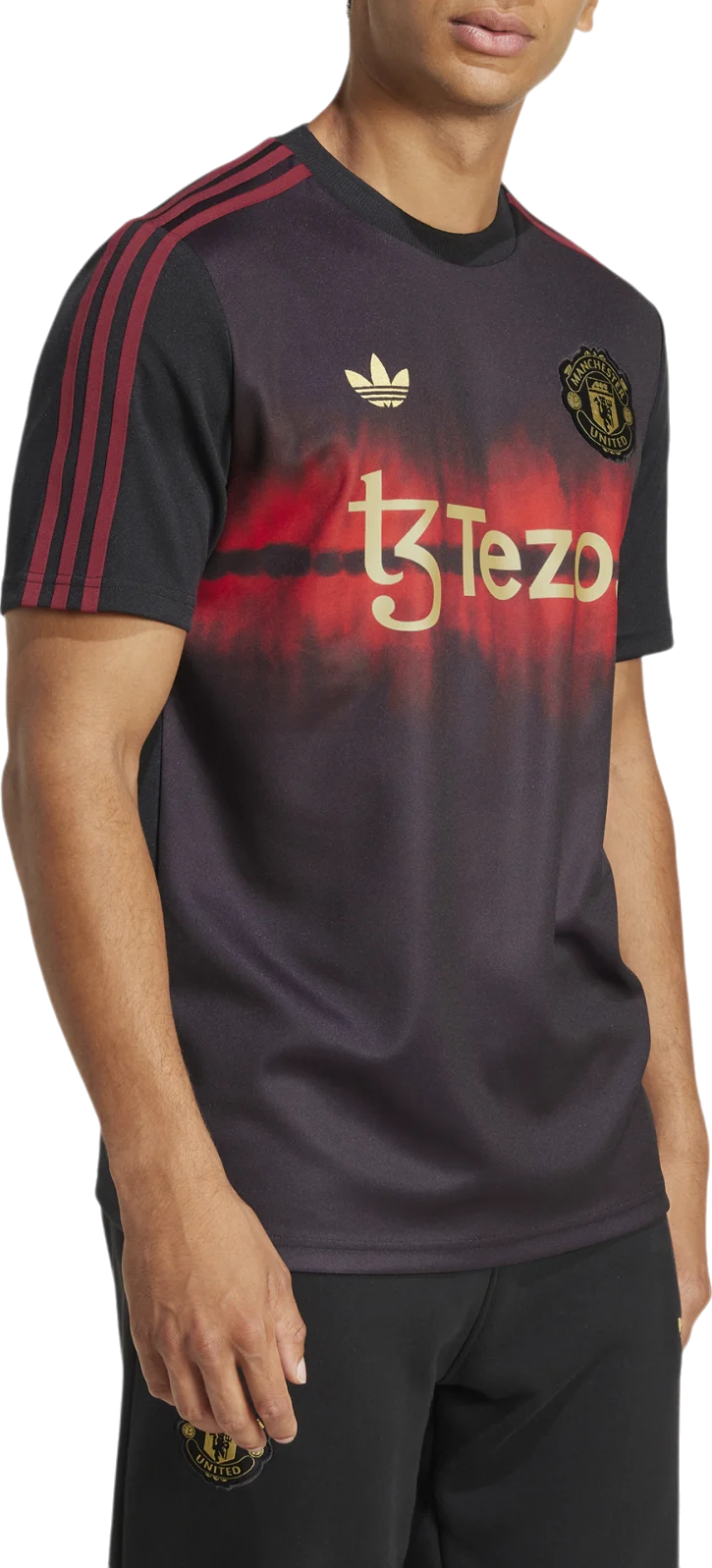 Dres adidas Originals Manchester United FC Training Jersey Čierna | JF0377, 1