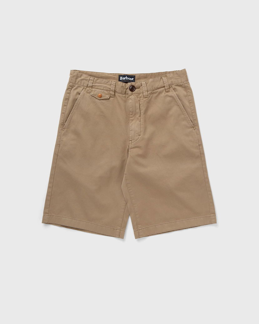 Šortky Barbour Neust Twill Shorts Hnedá | MST0006ST51