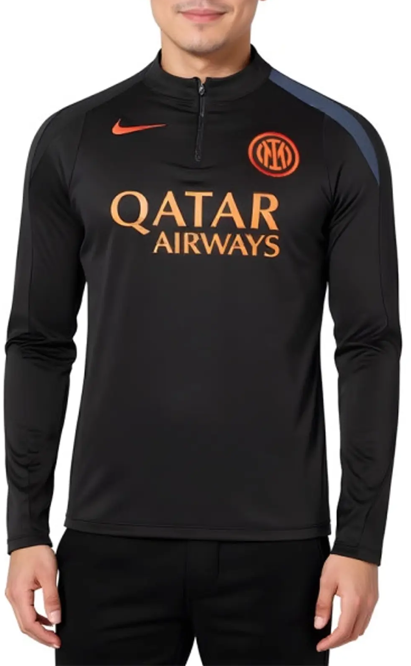 Dres Nike Inter Milan Total 90 Strike Dri-FIT Soccer Knit Drill Top Čierna | hv8618-010