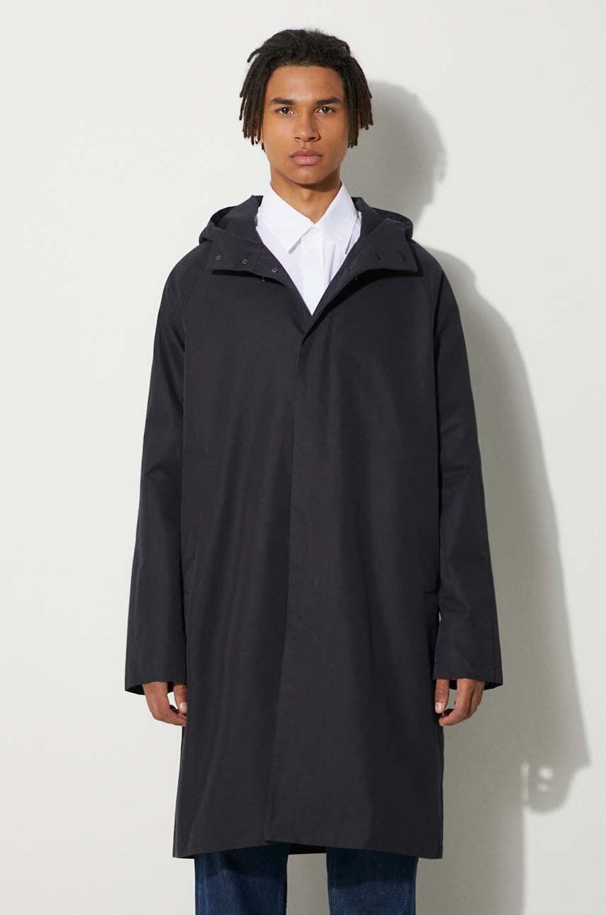 Parka WOOD WOOD Twill Parka Coat Navy Navy | 12135900.5269, 0
