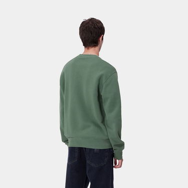 Mikina Carhartt WIP Graphic Print Crewneck Sweatshirt Zelené | I033938_8, 1