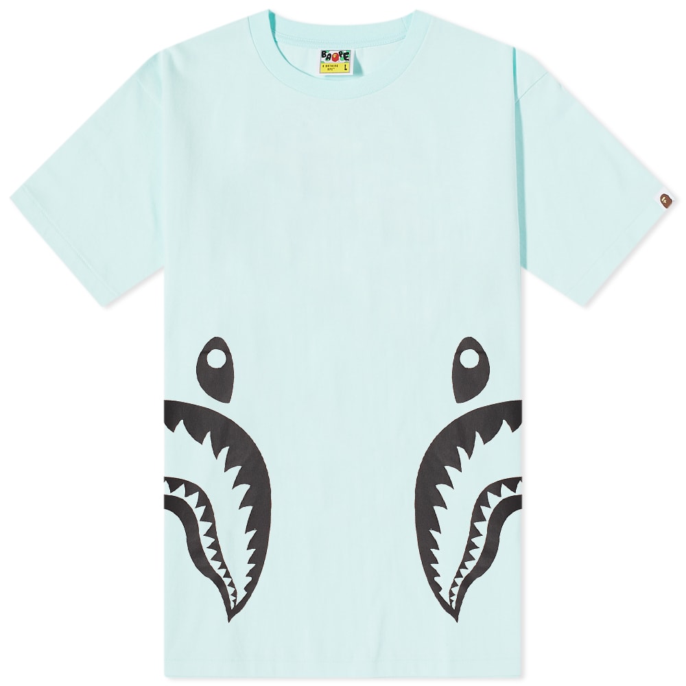 Bicolor Side Shark Tee