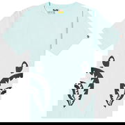 Bicolor Side Shark Tee