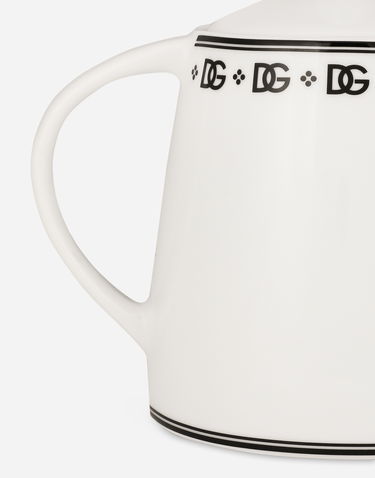 Home decor Dolce & Gabbana Dolce & Gabbana Porcelain Teapot with DG Logo Biela | TC0139TCALHU0082, 2
