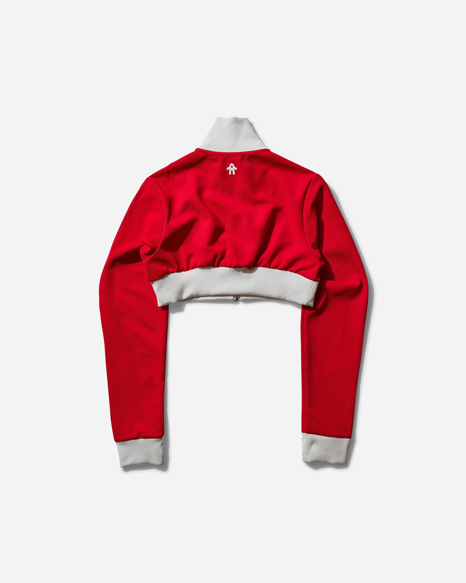 Scarlet Cropped Track Top