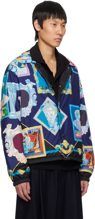 Bomber bunda Versace Versace 'Versace Gallery' Reversible Blouson Jacket Rôznofarebný | 1018330_1A12970, 1