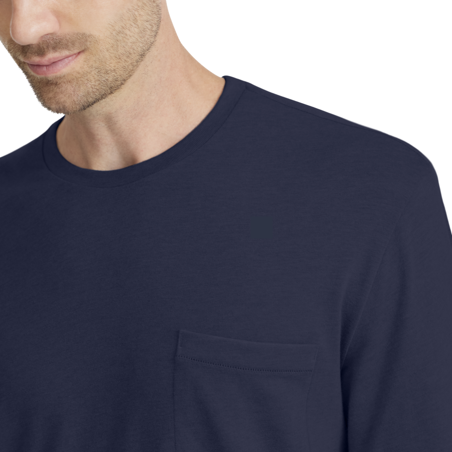 Tričko Allbirds Merino Long Sleeve Tee Small Navy | A12110M, 1