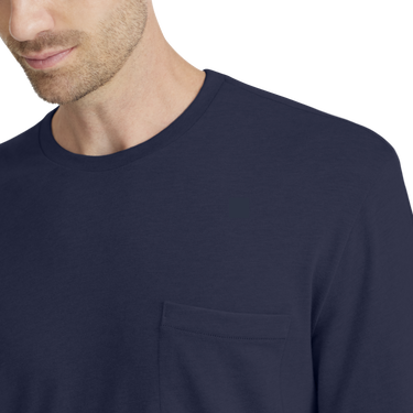 Tričko Allbirds Merino Long Sleeve Tee Small Navy | A12110M, 1