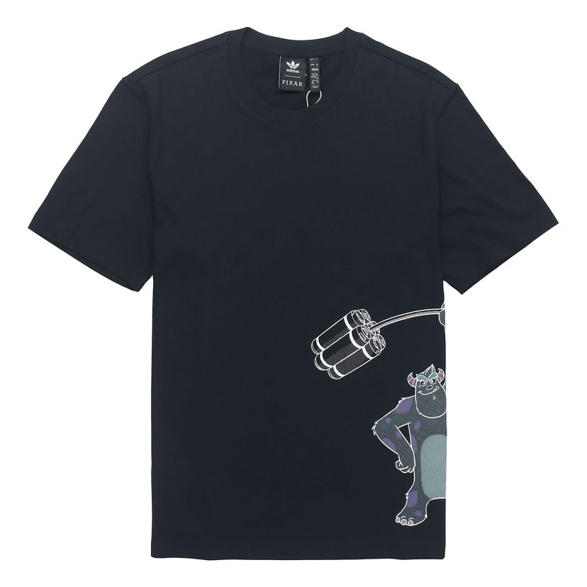 Tričko adidas Originals PIXAR Crossover Logo T-Shirt Čierna | HD9083