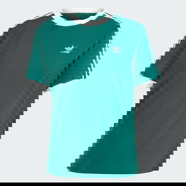 Tričko adidas Performance 3-Stripes T-Shirt Zelené | JD4571, 3