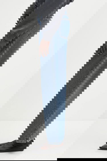 Džínsy Anine Bing Manon High-Waist Wide-Leg Jeans Modrá | A.06.10617, 1