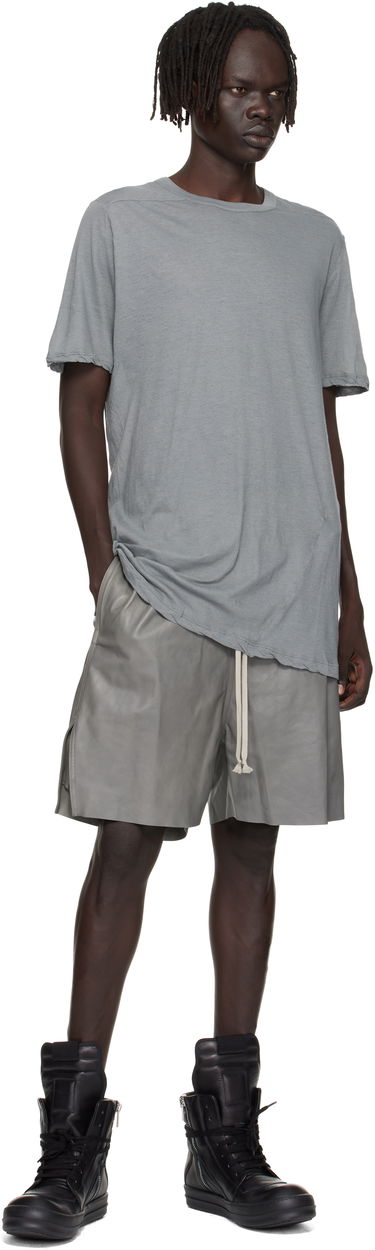 Tričko Rick Owens Rick Owens Concordians Level T-Shirt Šedá | RU02E1264 UC, 3