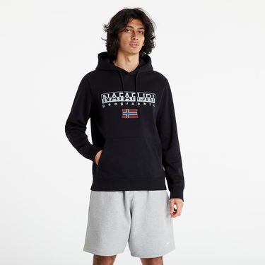 Mikina Napapijri Geographic Hoodie Čierna | NP0A4GBC0411, 2