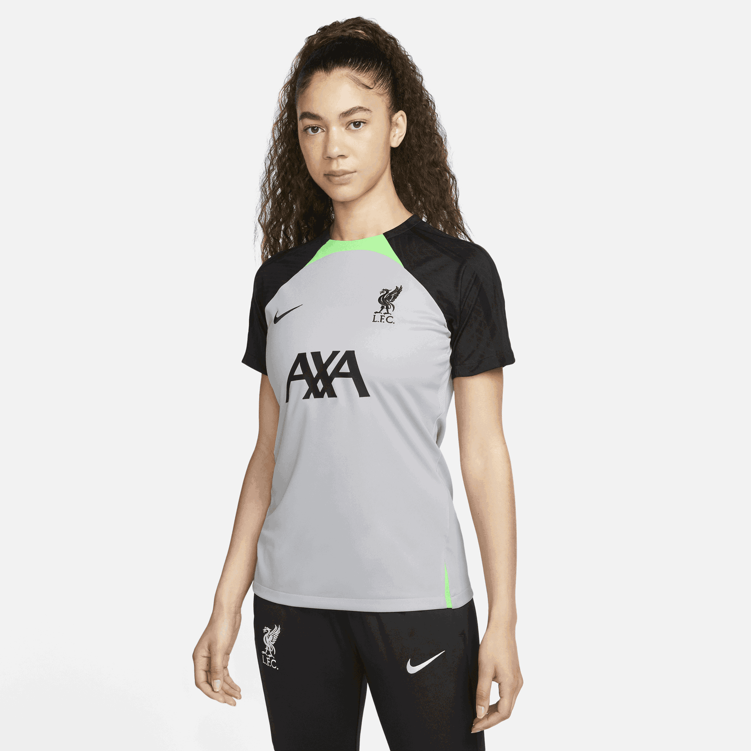 Tričko Nike fotbalové tričko Dri-FIT Liverpool FC Strike Šedá | DX3034-013, 0
