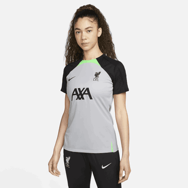 Tričko Nike fotbalové tričko Dri-FIT Liverpool FC Strike Šedá | DX3034-013, 0