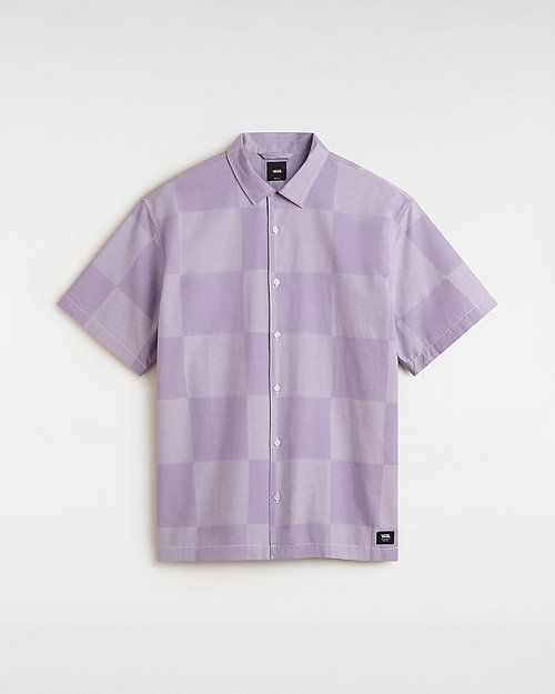 Košeľa Vans Kessler Checkerboard Shirt Fialová | VN000M18E57, 0