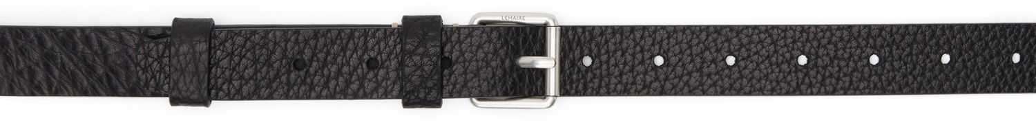 Opasok LEMAIRE Lemaire Reversed Leather Belt Čierna | AC1046 LL139, 0