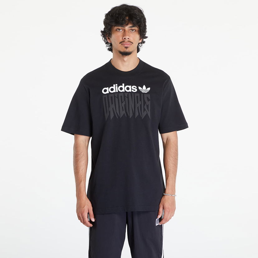 Tričko adidas Originals Graphic Tee Loose Black Čierna | IZ4831